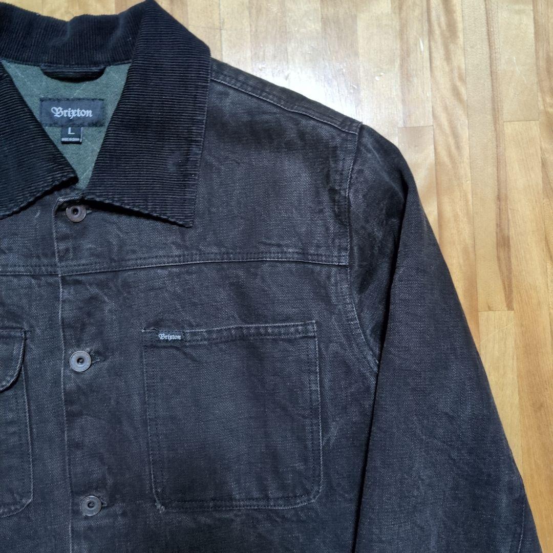 み*お様 brixton ブラックデニム　カバーオール