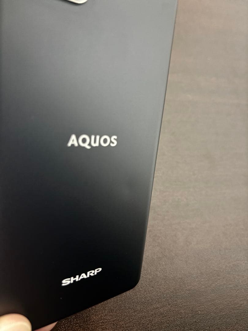 （SIMフリー）SHARP AQUOS SENSE4 ブラック 本体＋付属品