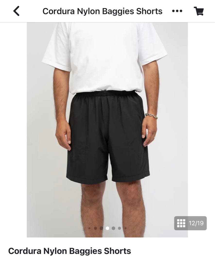 OVY Cordura Nylon Baggies Shorts サイズL