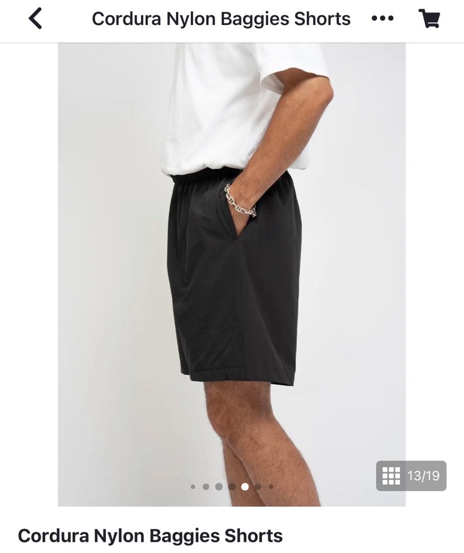 OVY Cordura Nylon Baggies Shorts サイズL