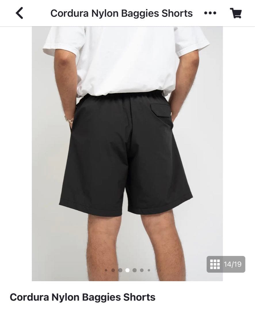 OVY Cordura Nylon Baggies Shorts サイズL