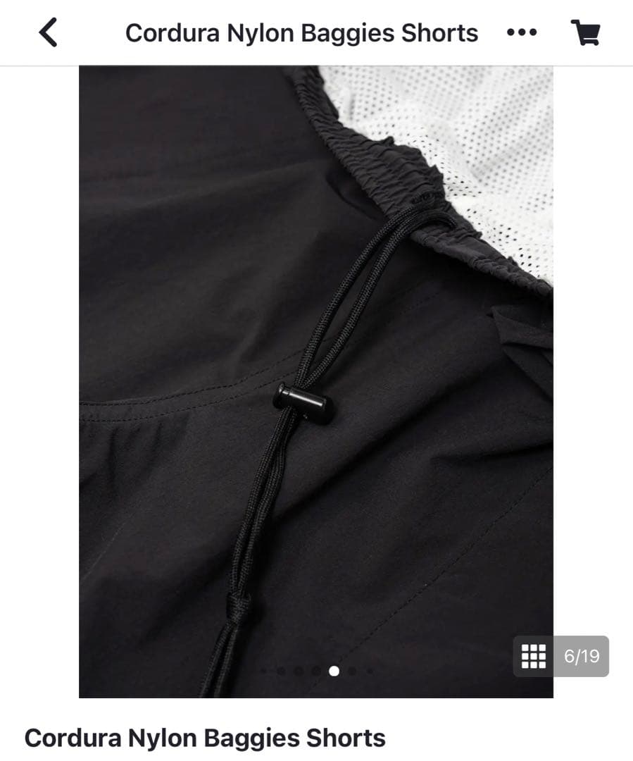 OVY Cordura Nylon Baggies Shorts サイズL