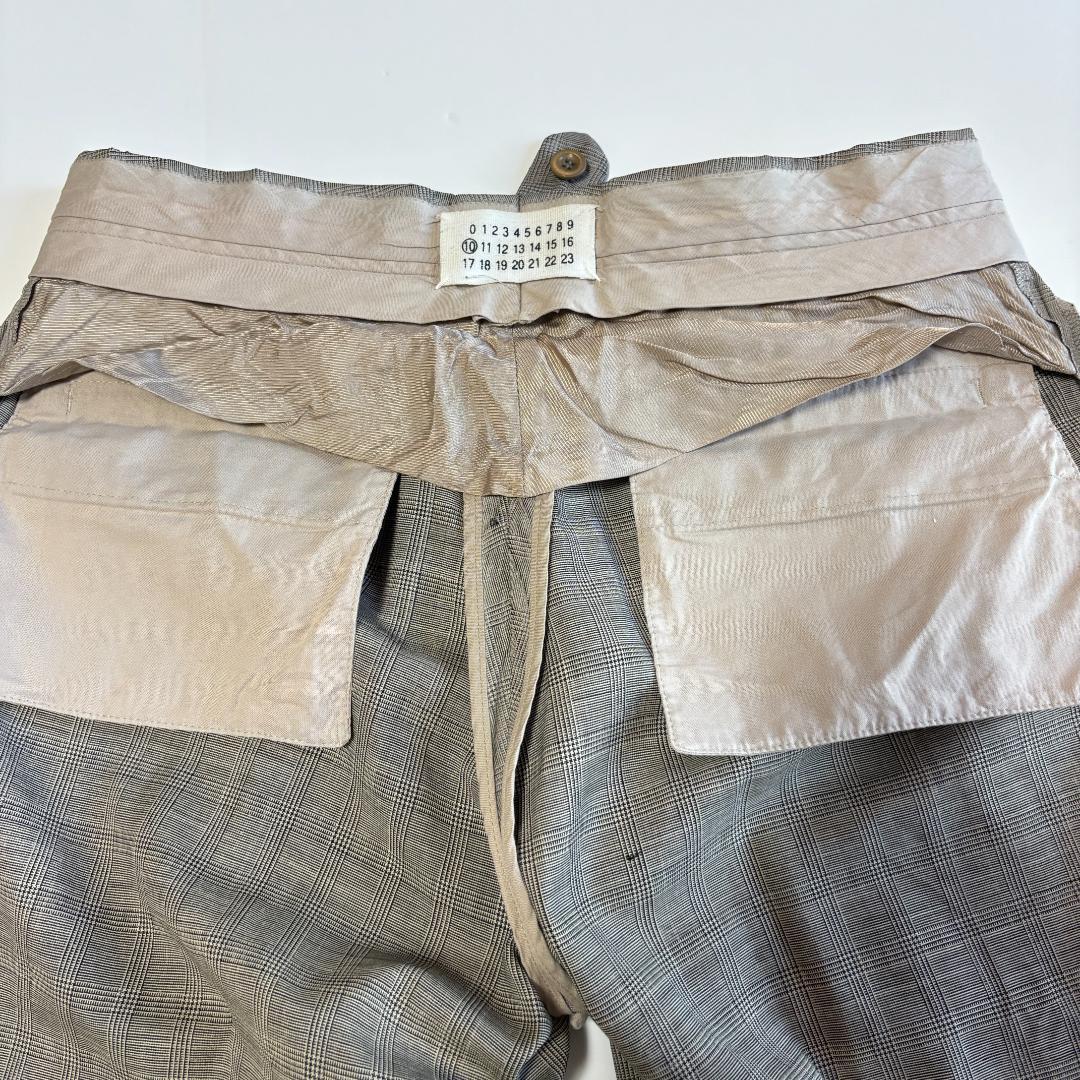 マルタン マルジェラ Martin Margiela コーティング スラックス