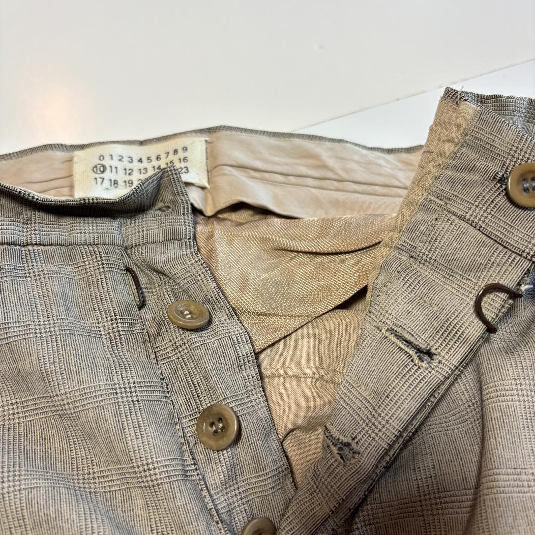 マルタン マルジェラ Martin Margiela コーティング スラックス