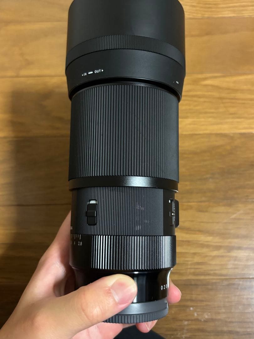 【SONY用】sigma 105mm f2.8 DG DN MACRO