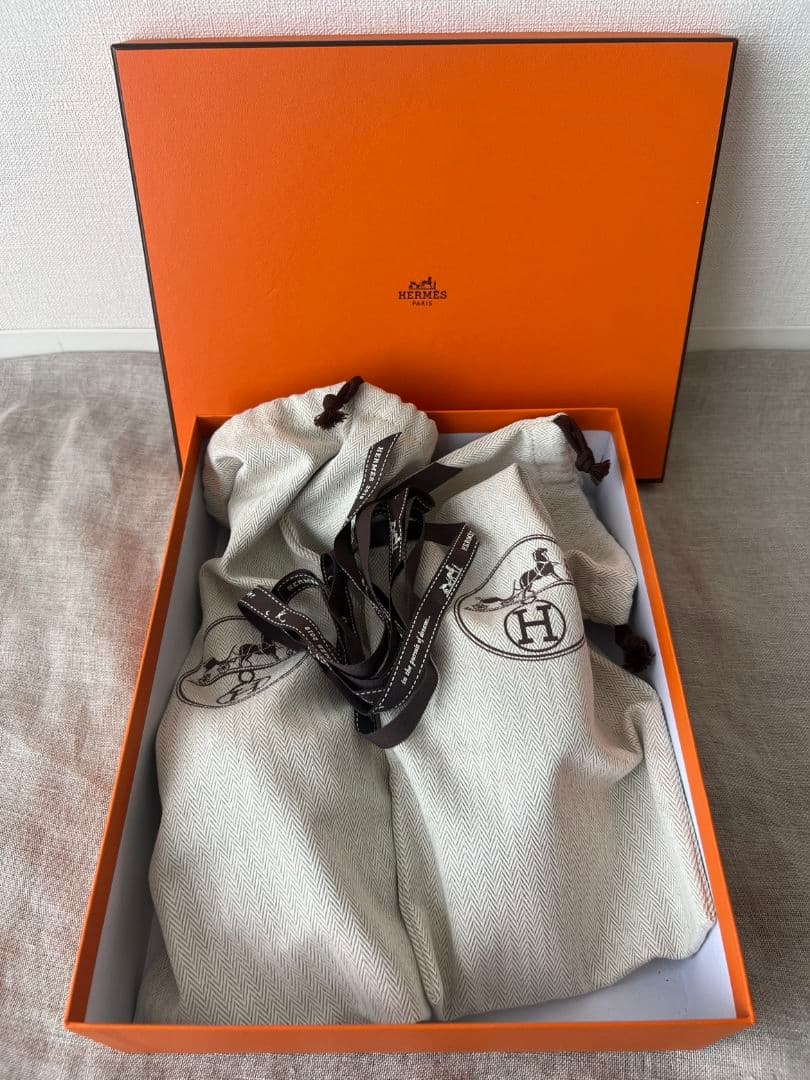 【最終価格！】HERMES　エルメス　オラン　サンダル　35 ゴールド　ブラウン