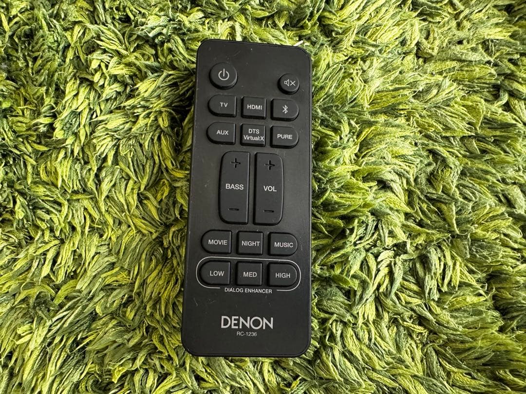 【美品】DENON DHT-S216 サウンドバー 2021年製