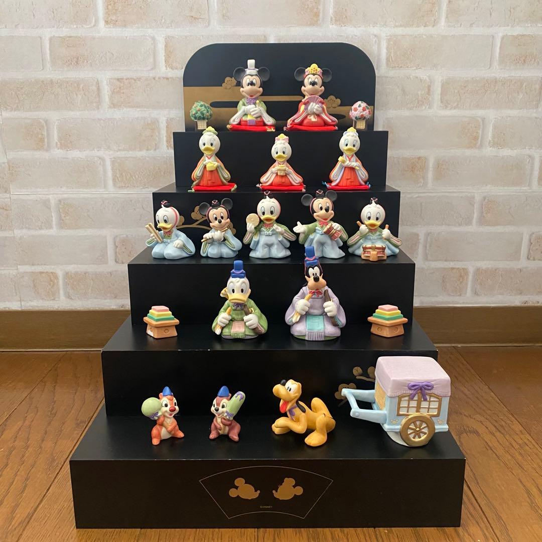 ！！希少品！！ディズニー雛人形　五段飾り陶器製