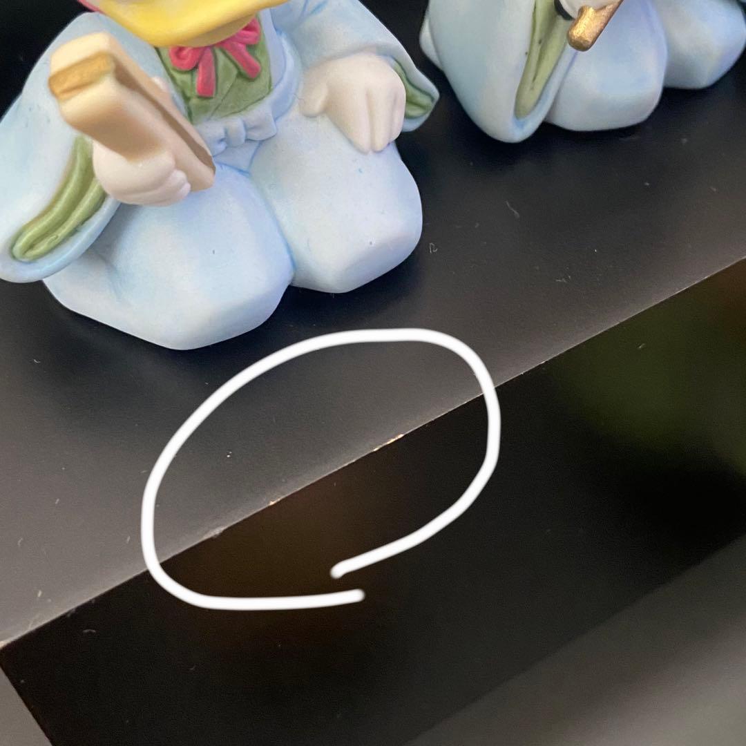 ！！希少品！！ディズニー雛人形　五段飾り陶器製