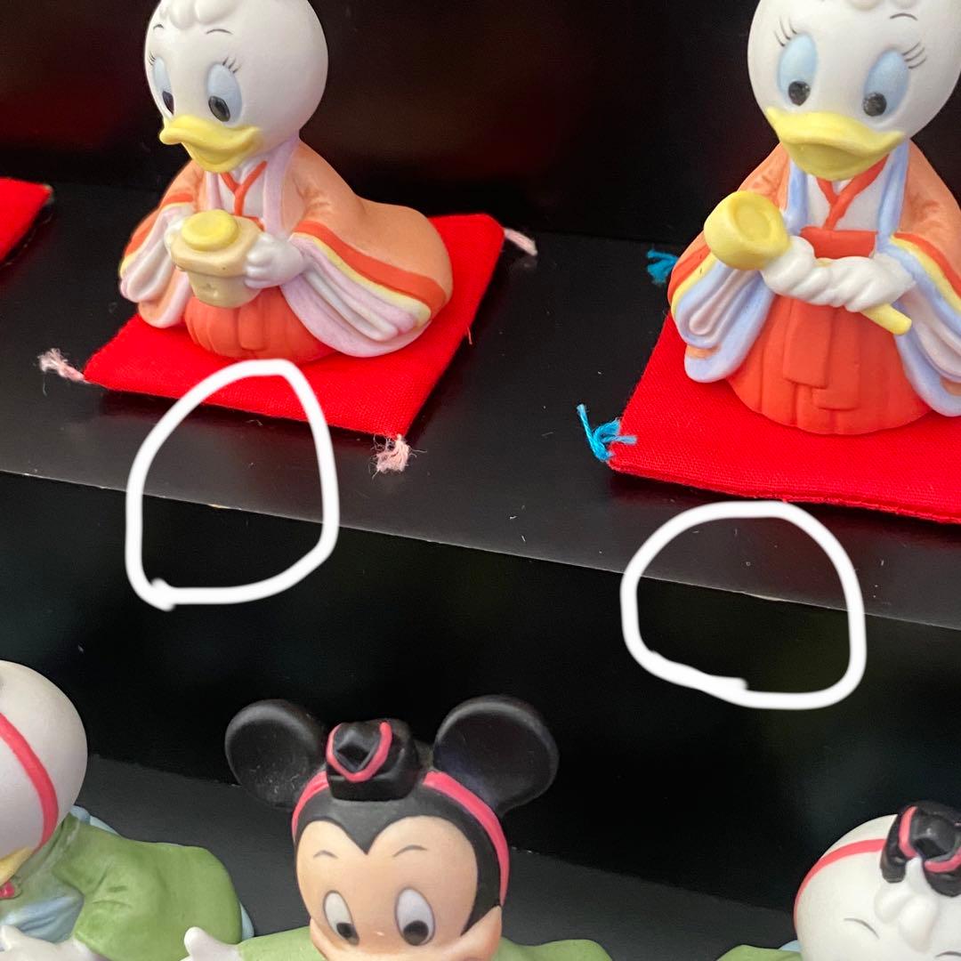 ！！希少品！！ディズニー雛人形　五段飾り陶器製