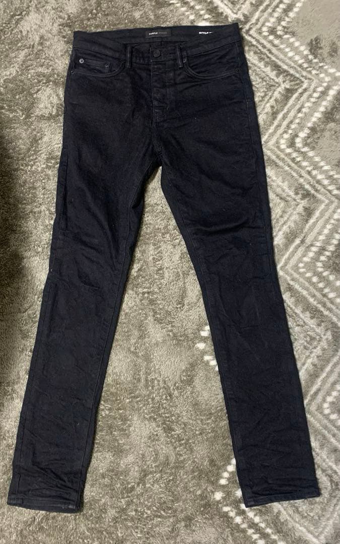 PURPLE BRAND スキニーデニム ブラック