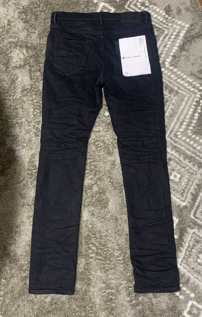 PURPLE BRAND スキニーデニム ブラック