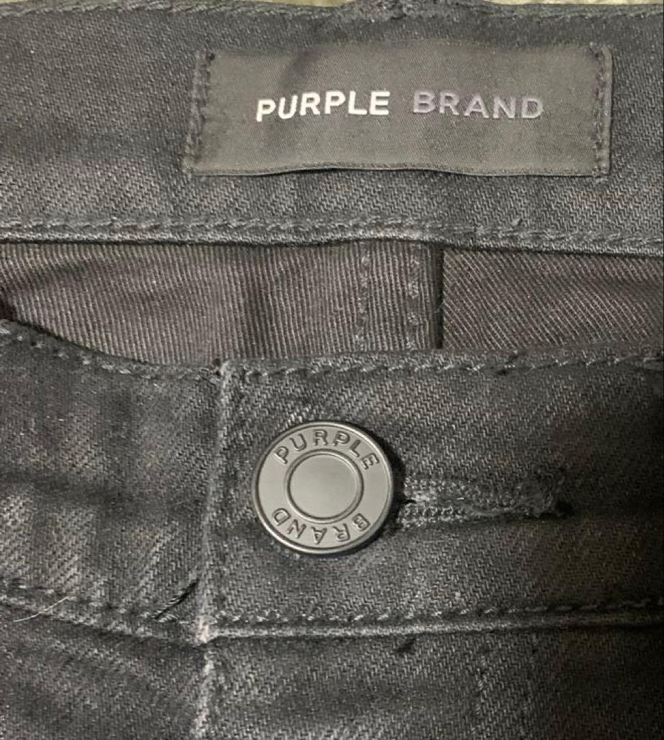 PURPLE BRAND スキニーデニム ブラック