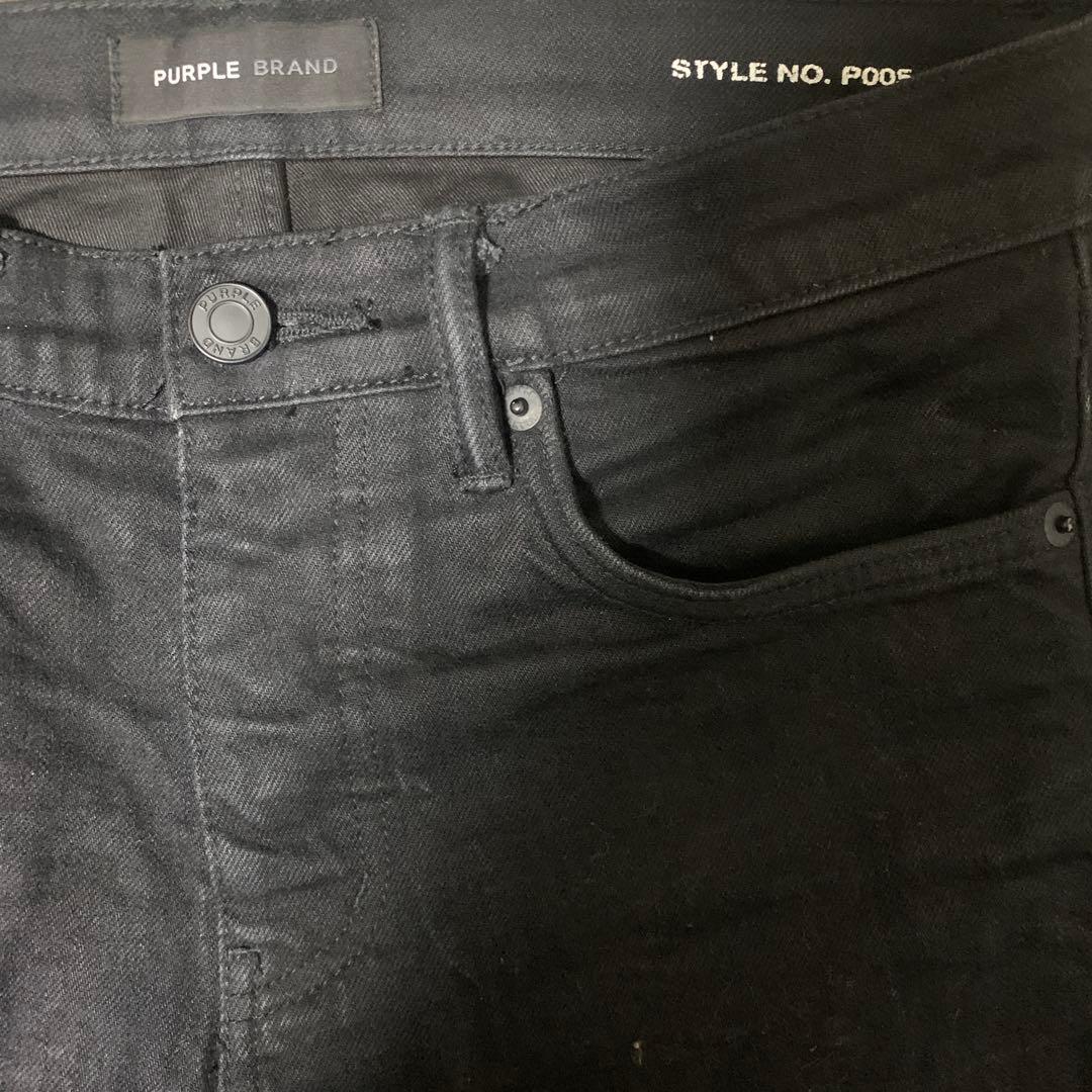PURPLE BRAND スキニーデニム ブラック