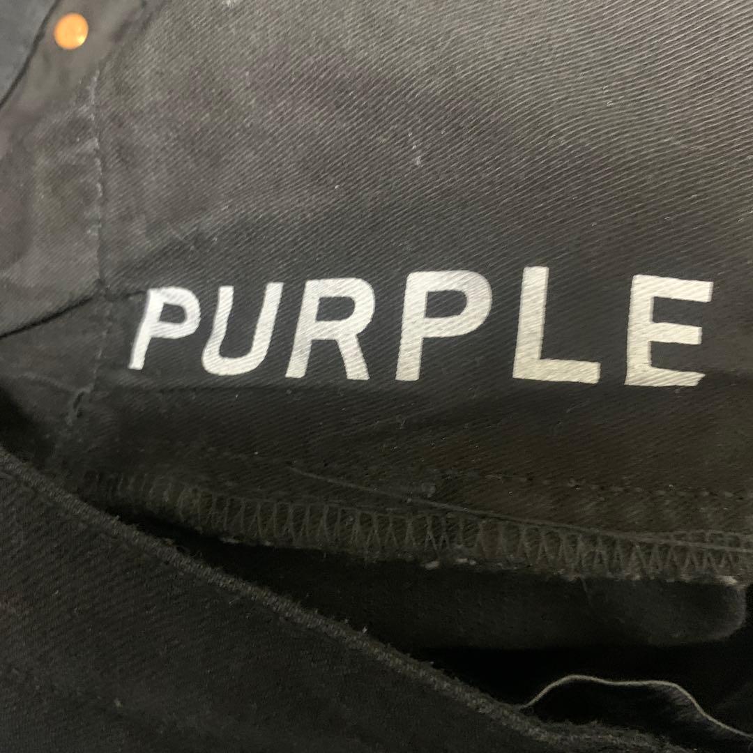 PURPLE BRAND スキニーデニム ブラック
