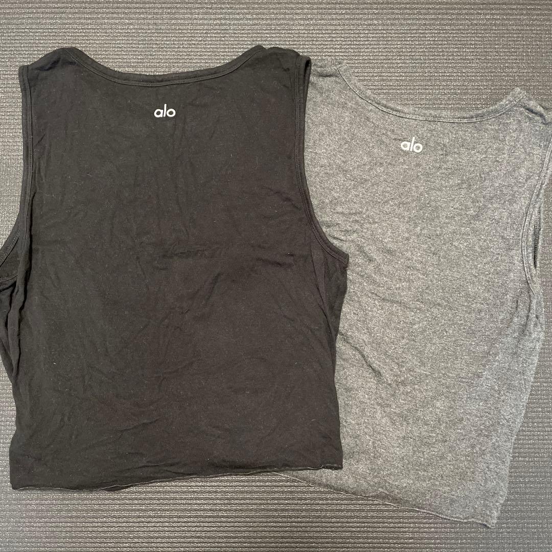 alo ヨガウェア COVER TANK XS 2枚セット