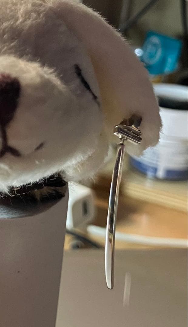 Tiffany & Co. シルバー ティーワイヤーピアス　片耳