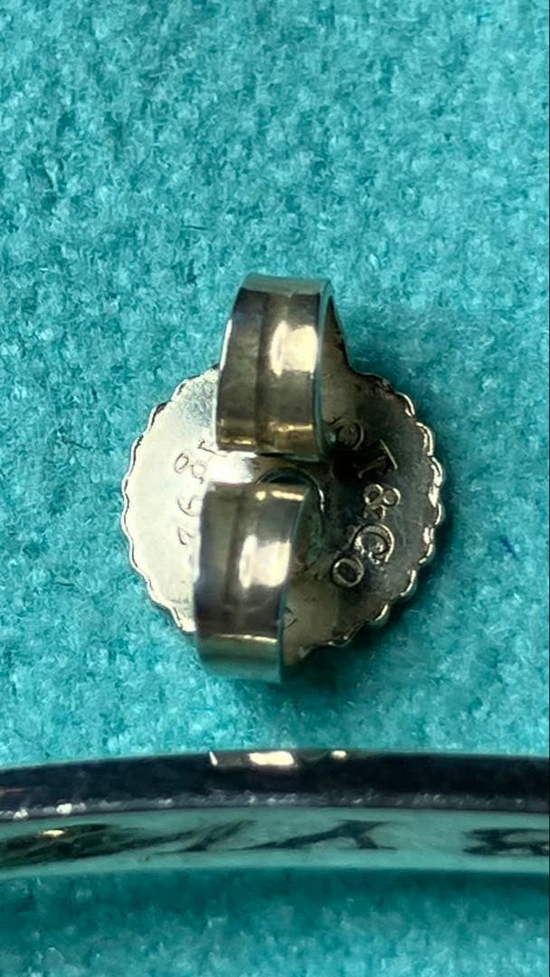 Tiffany & Co. シルバー ティーワイヤーピアス　片耳