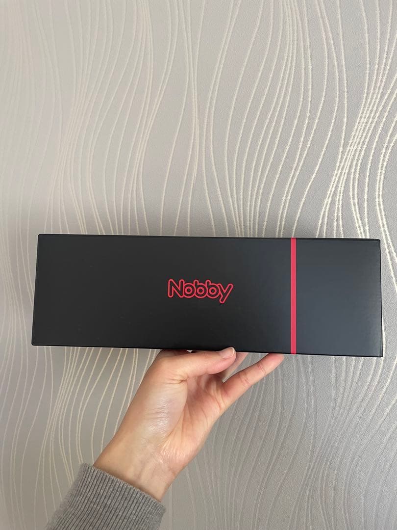 新品未開封⭐︎Nobby ストレートヘアアイロン ホワイト