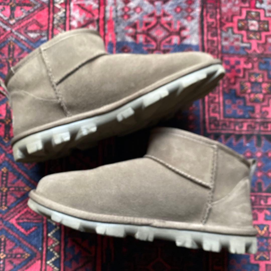 【国内正規品】UGG ムートンブーツ ブラウン　ベージュ　25cm us8 美品