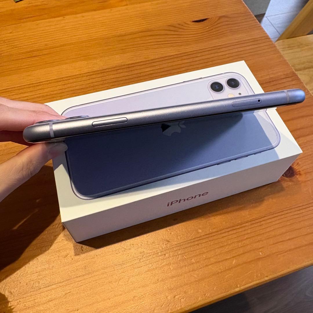 iPhone11 パープル　128GB SIMフリー