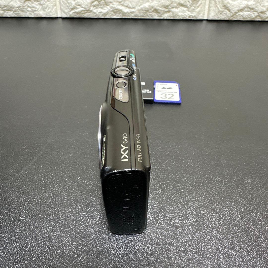 ② キヤノン CANON IXY 640 Wi-Fi対応 動作確認済 中古良品