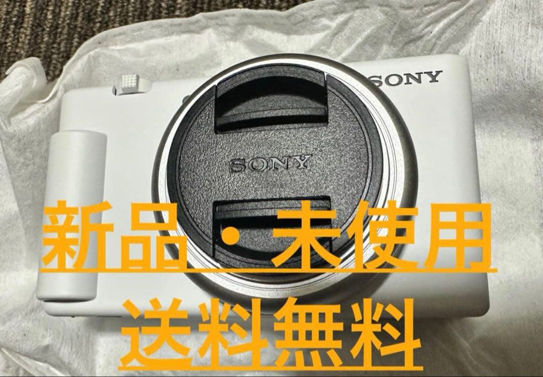【新品】SONY ZV-1F W (ホワイト)デジタルカメラ 本体【送料無料】