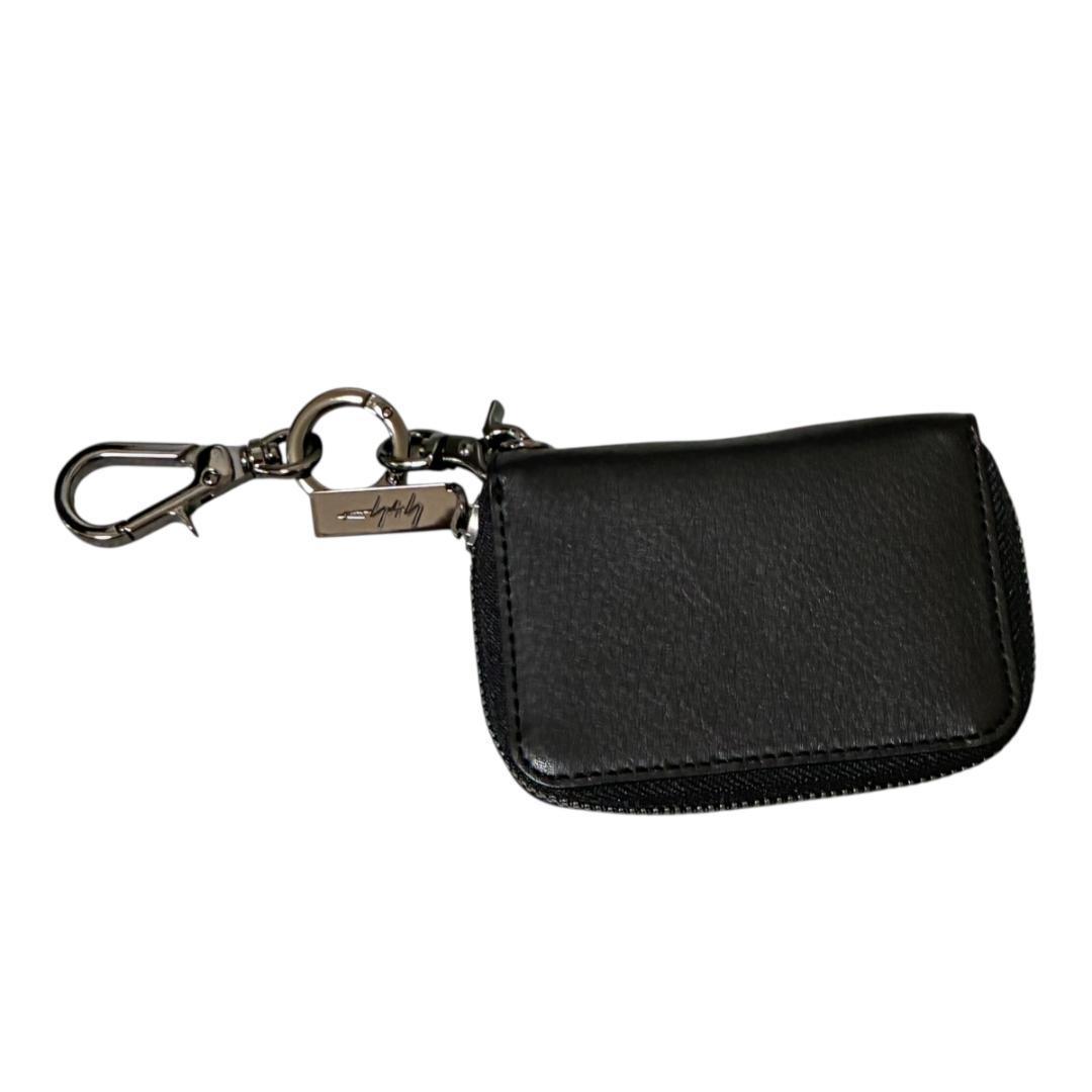 極美品 ディスコードヨウジヤマモト 25SS レザー スマートキーケース 黒