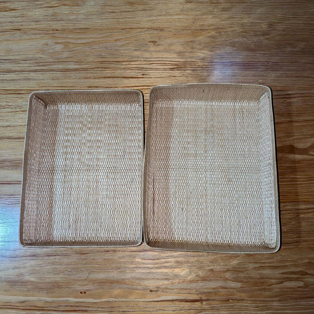 豊岡杞柳細工　柳行李 収納籠