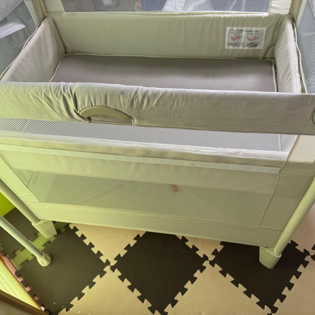 【極美品】 Aprica ココネルエアープラス 最上位モデル ベビーベッド