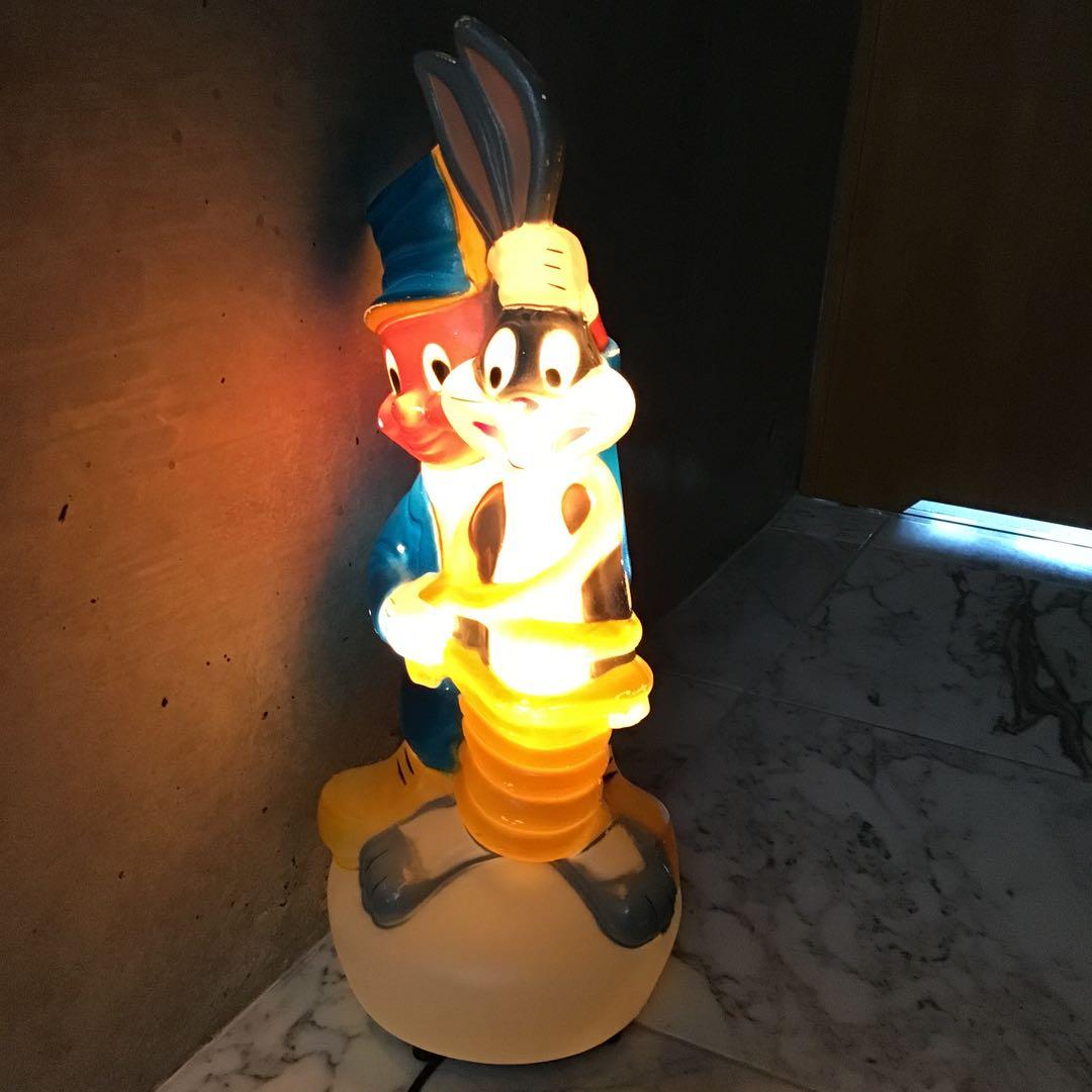 バックスバニー ルーニーテューンズ ビンテージランプ