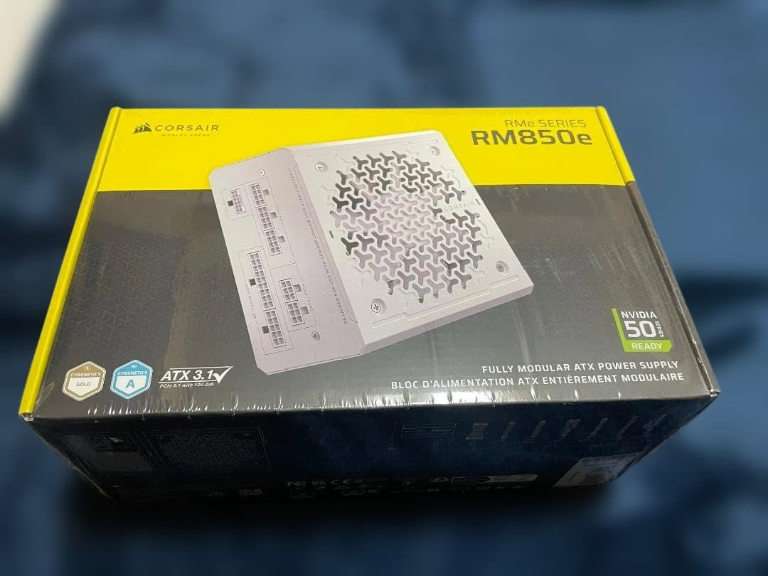 CORSAIR RM850e 2025ホワイトモデル