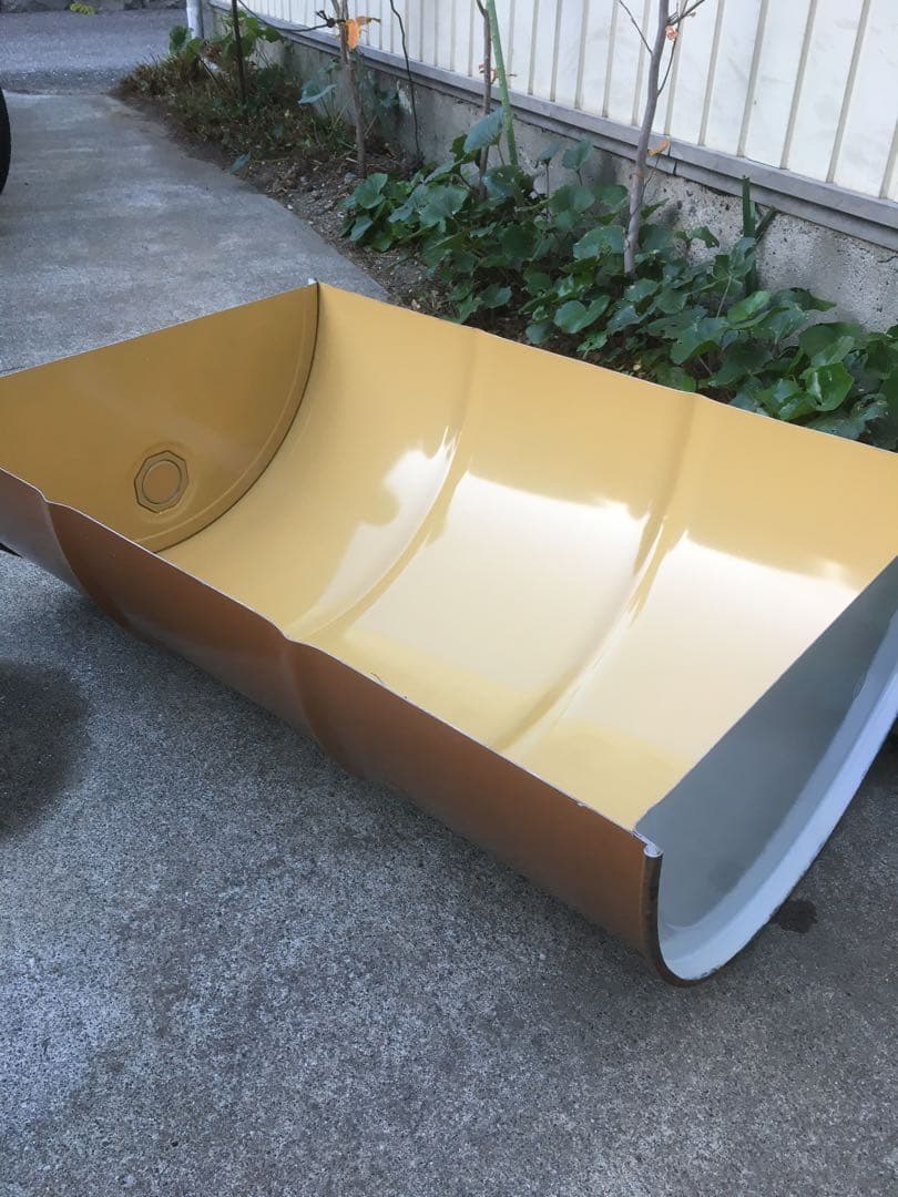 YAMA ドラム缶 半切り 縦半分 無加工 4個セット