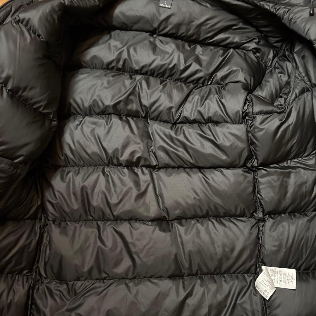 mont-bell モンベル パーマフロストライトダウンパーカ Lサイズ 黒