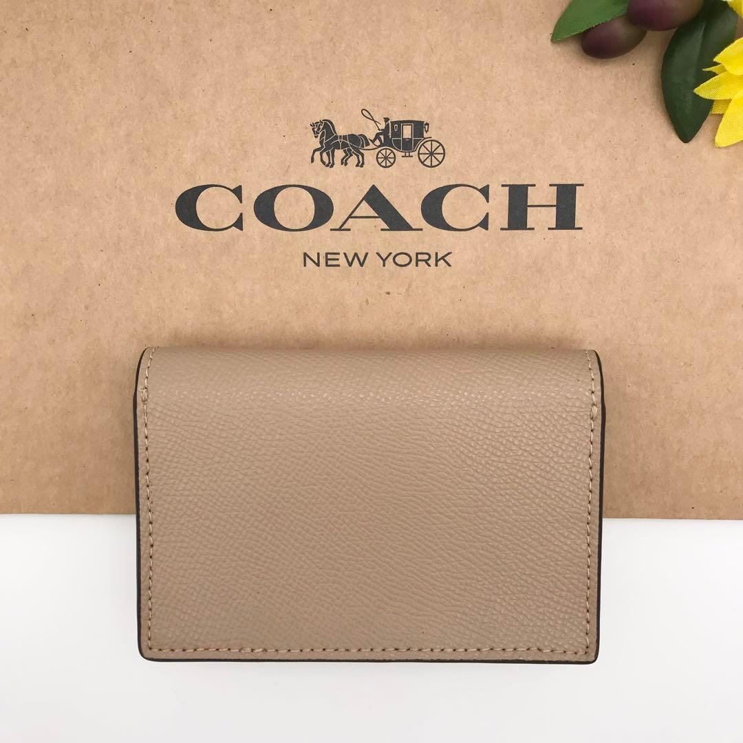 COACH ★大人気★ ビジネス カードケース トープ 名刺入れ 男女兼用 新品