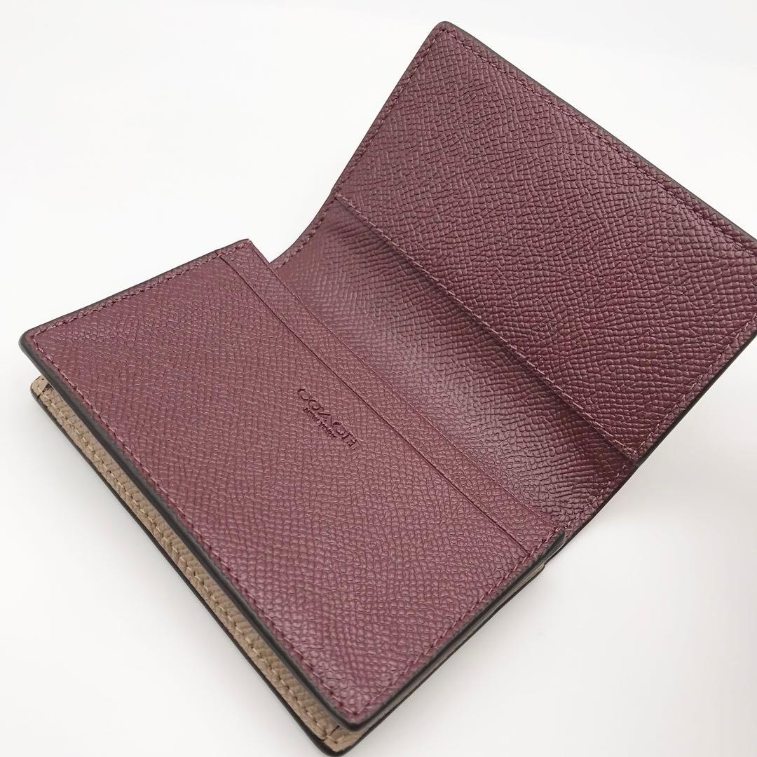 COACH ★大人気★ ビジネス カードケース トープ 名刺入れ 男女兼用 新品