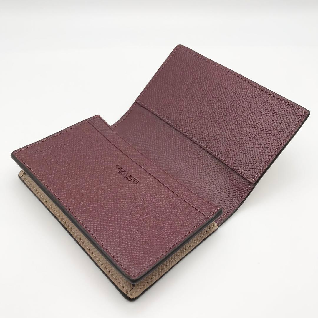 COACH ★大人気★ ビジネス カードケース トープ 名刺入れ 男女兼用 新品