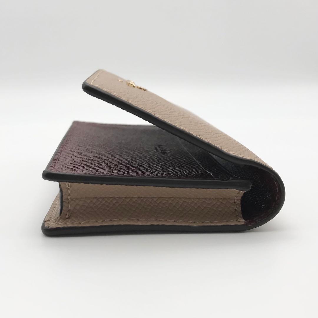 COACH ★大人気★ ビジネス カードケース トープ 名刺入れ 男女兼用 新品