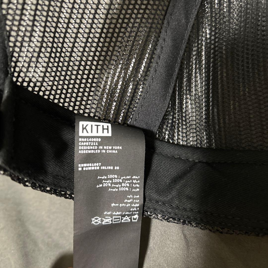 KITH トラッカーキャップ ホワイト/ブラック
