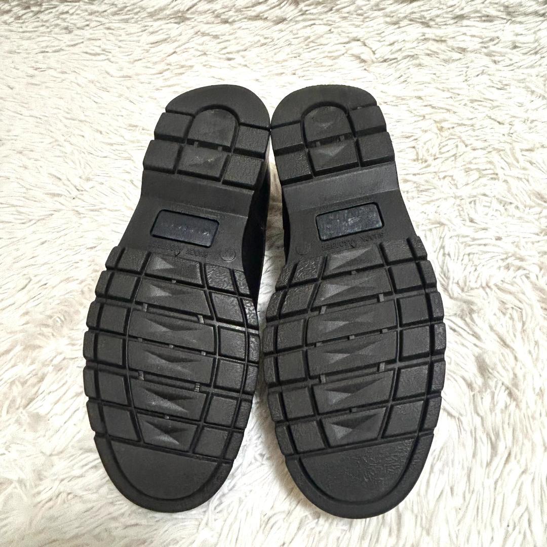 クレマン フローダン フランス製 革靴 レザーシューズ Uチップ モックトゥ 黒