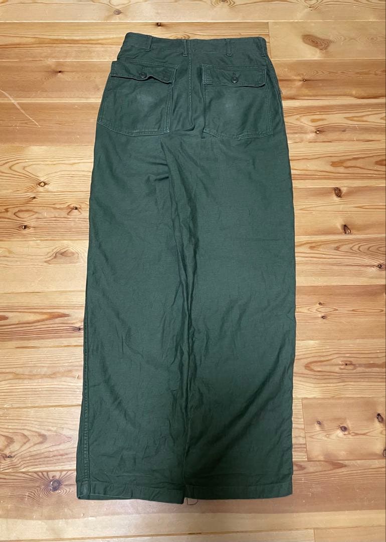 60s実物　og107ベイカーパンツ　ジッパー