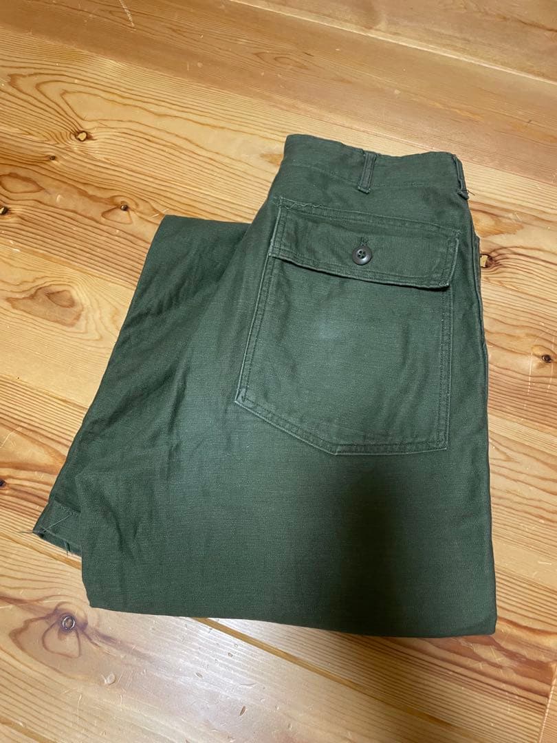 60s実物　og107ベイカーパンツ　ジッパー