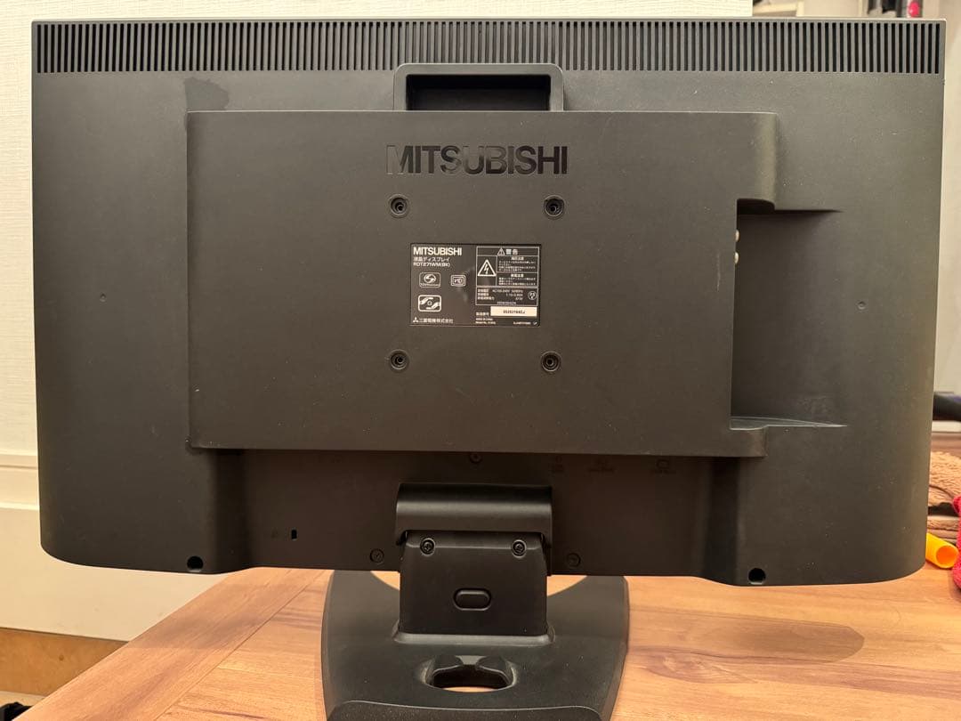 三菱電機27インチ液晶ワイドモニター