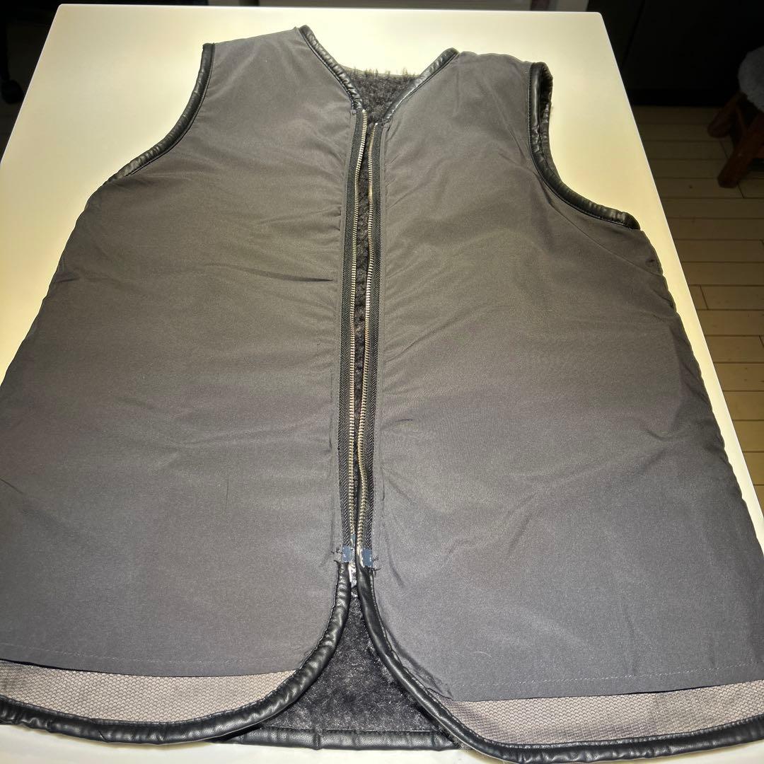 ジャーナルスタンダードレリューム シープフェイクファージップベスト 美品