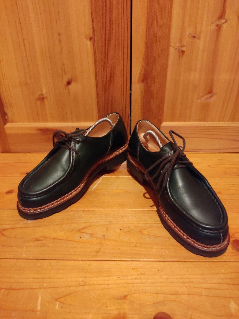 パラブーツ　ミカエル　ダークグリーン　レアカラー