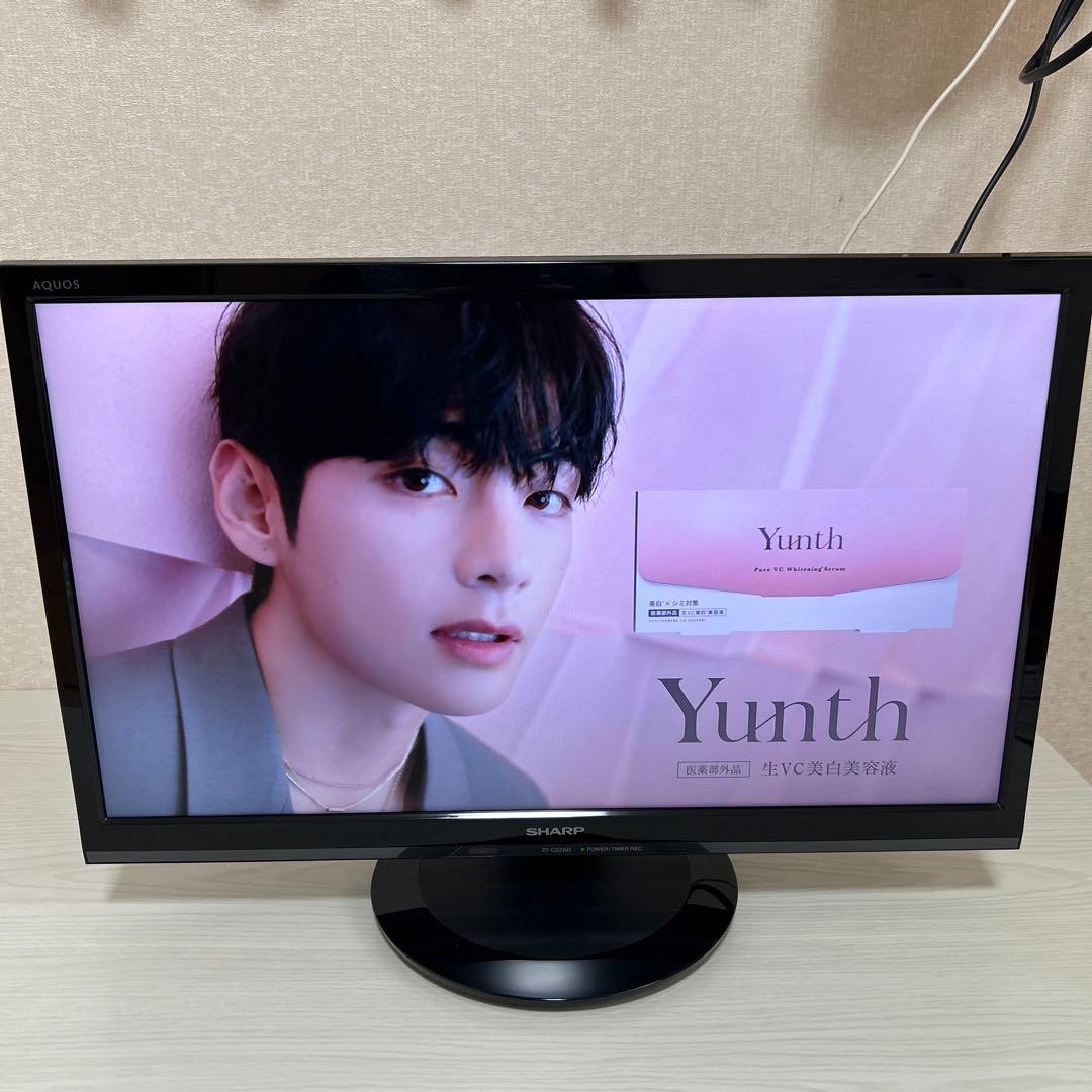SHARP AQUOS ブラック液晶テレビ
