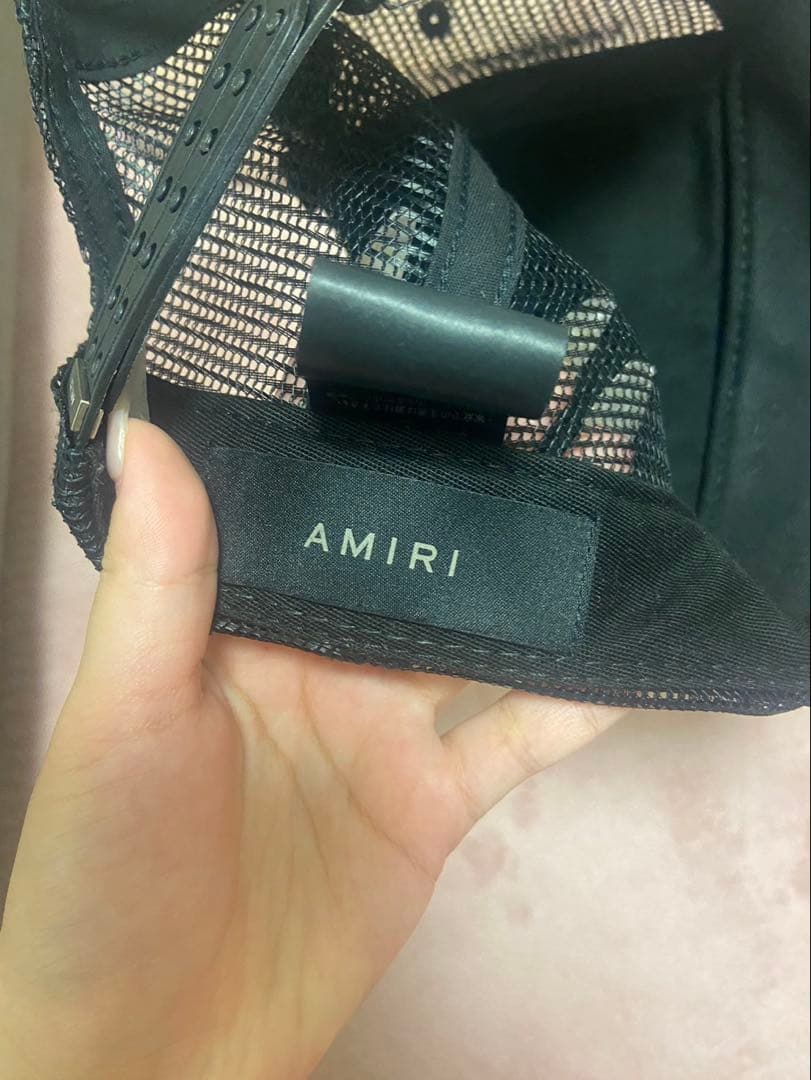 帽子 AMIRI MA LOGO TRUCKER HAT