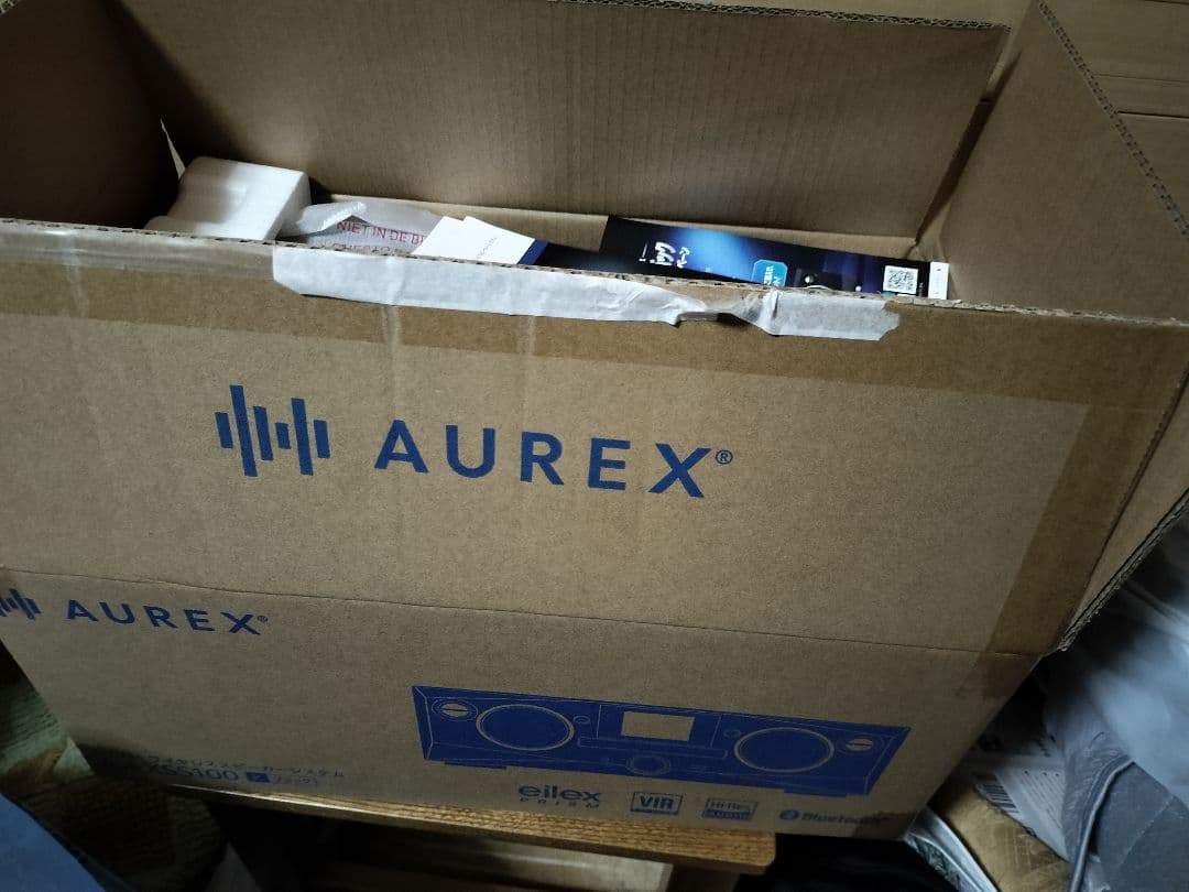 新商品 AUREX ハイレゾ ミニコンポ