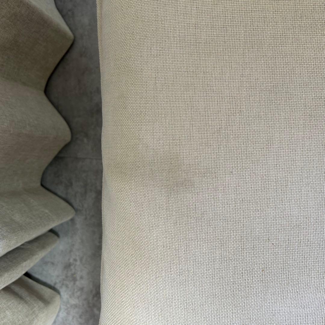 無印良品 ハイバックリクライニングソファ用オットマン アイボリー