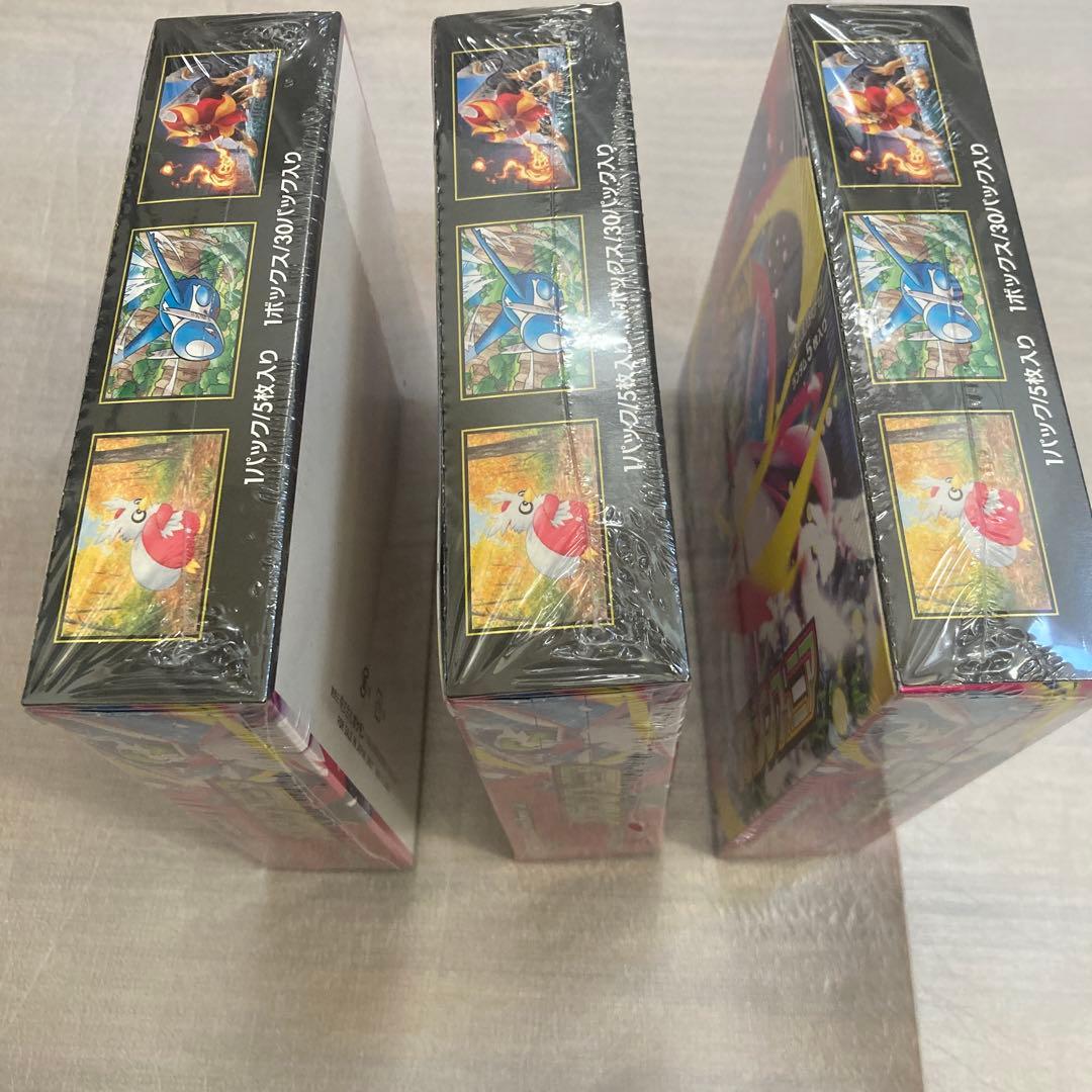 ポケモン メガシンフォニア 3BOXシュリンク付き